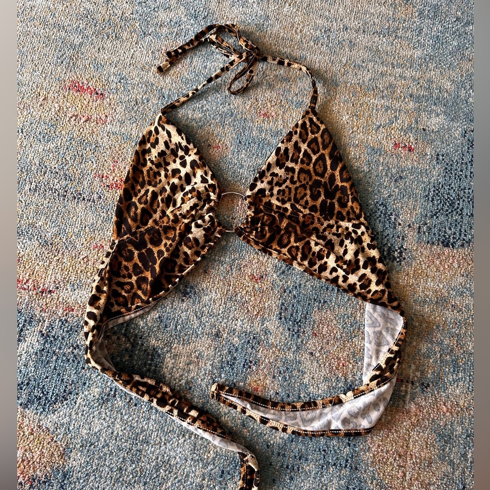 Animal print top